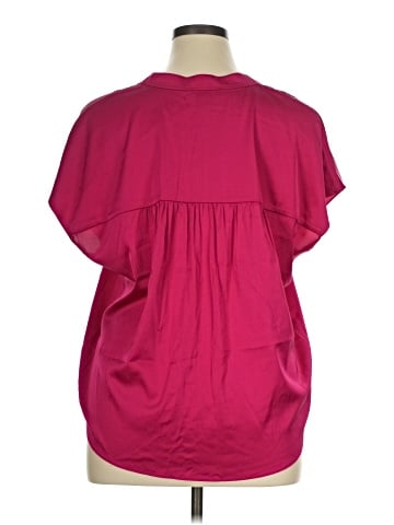 RACHEL Rachel Roy Short Sleeve Blouse (view 2)
