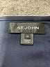 St. John Solid Black Wool Skirt Size 12 - photo 4