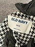 Old Navy 100% Cotton Houndstooth Gray Dress Size 5 - photo 3