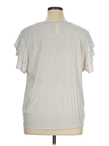 Adrianna Papell Short Sleeve Blouse (view 2)