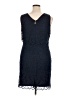 Ivanka Trump 100% Polyester Blue Cocktail Dress Size 16 - photo 2