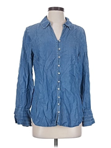Soft Surroundings Long Sleeve Button-Down Shirt (view 1)