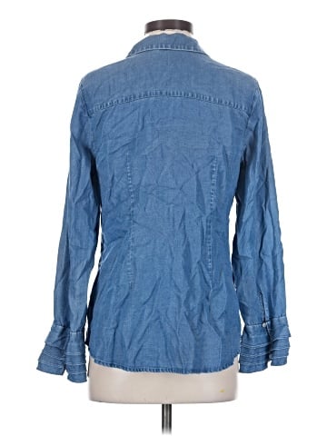 Soft Surroundings Long Sleeve Button-Down Shirt (view 2)