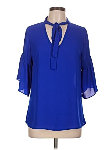 April 3/4 Sleeve Blouse (view 1)