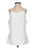 J. McLaughlin White Sleeveless Blouse Size S - photo 1
