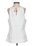 J. McLaughlin White Sleeveless Blouse Size S - photo 2