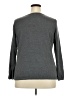 Talbots Outlet Chevron-herringbone Gray Pullover Sweater Size 2X - photo 2