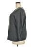 Talbots Outlet Chevron-herringbone Gray Pullover Sweater Size 2X - photo 5