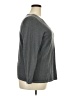 Talbots Outlet Chevron-herringbone Gray Pullover Sweater Size 2X - photo 4