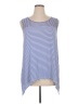 Dana Buchman 100% Polyester Blue Sleeveless Top Size XL - photo 1