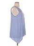 Dana Buchman 100% Polyester Blue Sleeveless Top Size XL - photo 4