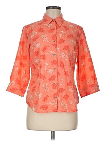 Columbia 3/4 Sleeve Button-Down Shirt (view 1)