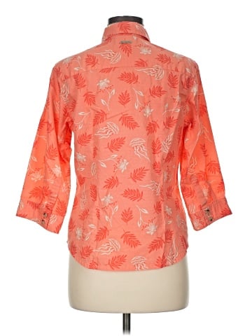Columbia 3/4 Sleeve Button-Down Shirt (view 2)