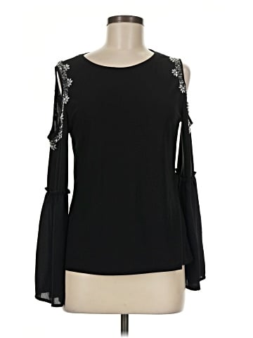 INC International Concepts Long Sleeve Blouse (view 1)