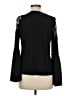 INC International Concepts Black Long Sleeve Blouse Size M - photo 2