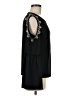 INC International Concepts Black Long Sleeve Blouse Size M - photo 4