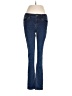 Express Jeans Hearts Blue Jeans Size 6 - photo 1