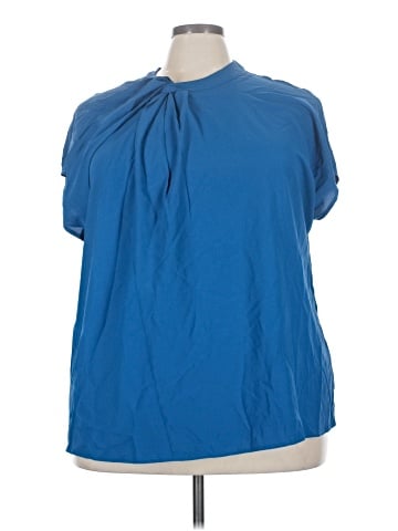 BLOOMCHIC Short Sleeve Blouse (view 1)