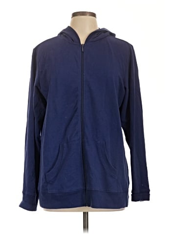 Sport Savvy Zip Up Hoodie (view 1)
