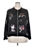 Studio Y 100% Polyester Print Black Track Jacket Size 2X - photo 1