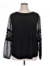 Roz & Ali Black Long Sleeve Blouse Size XL - photo 1
