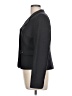 Ellen Tracy Black Gray Wool Blazer Size 10 - photo 5