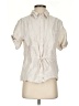 Amazon Essentials Ivory Short Sleeve Blouse Size S - photo 1