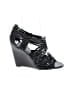 Tory Burch 100% Leather Black Wedges Size 8 - photo 1