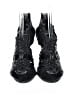 Tory Burch 100% Leather Black Wedges Size 8 - photo 2