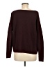 Theory 100% Wool Burgundy Wool Pullover Sweater Size M - photo 2