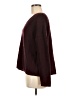 Theory 100% Wool Burgundy Wool Pullover Sweater Size M - photo 5