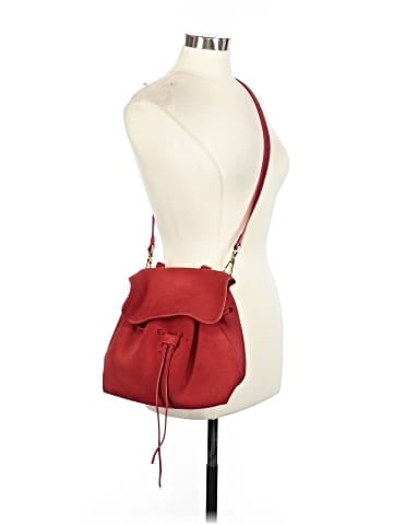 Mansur Gavriel Leather Bucket Bag (view 2)