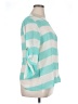 Rachel Kate 100% Polyester Stripes Teal 3/4 Sleeve Top Size XL - photo 4