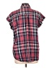 Riders by Lee Plaid Red Short Sleeve Blouse Size L - photo 2