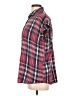 Riders by Lee Plaid Red Short Sleeve Blouse Size L - photo 5