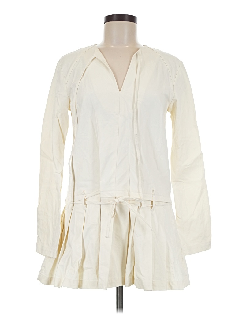 Pre-owned Assorted Brands Casual Dress In Ivory