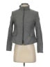 Banana Republic Chevron-herringbone Gray Jacket Size 0 Petite - photo 1