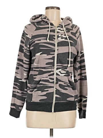Alternative Earth Zip Up Hoodie (view 1)