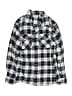 Molo 100% Cotton Plaid Blue Long Sleeve Button-Down Shirt Size 11 - 12 - photo 1