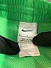 Nike 100% Polyester Color Block Green Shorts Size S - photo 3