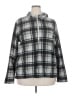 O'Neill 100% Polyester Plaid Gray Cardigan Size XXL - photo 1