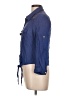 Mine Blue Long Sleeve Blouse Size L - photo 5
