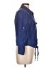 Mine Blue Long Sleeve Blouse Size L - photo 4