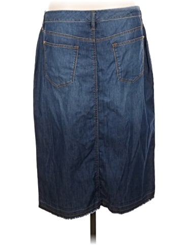 Chico's Denim Skirt (view 2)