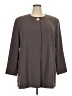 Oleg Cassini Brown Coat Size 20 - photo 1