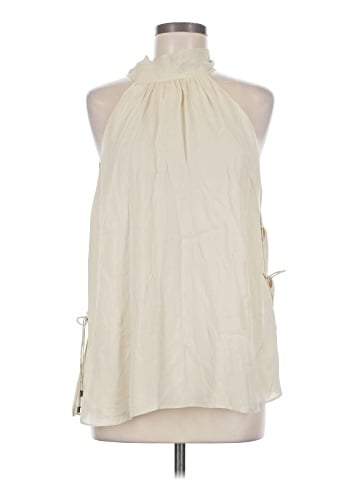 Haute Hippie Sleeveless Silk Top (view 1)