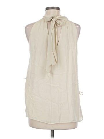 Haute Hippie Sleeveless Silk Top (view 2)