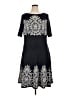St. John Black Casual Dress Size 16 - photo 1