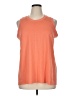 Mud Pie Orange Sleeveless Top Size XL - photo 1