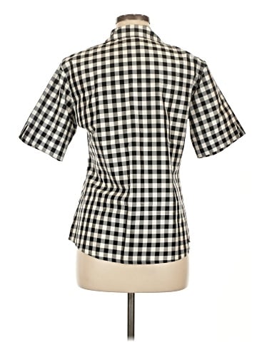 Jaeger Short Sleeve Silk Top (view 2)